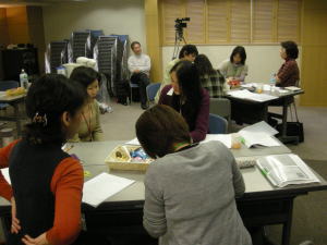 セミナーでのシェアの様子